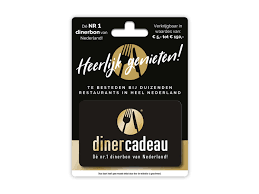 Diner cadeaukaart: geef een smakelijke avond cadeau