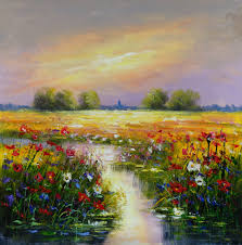 landschap schilderij